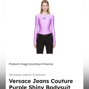 VERSACE JEANS COUTURE BODYSUIT 💜